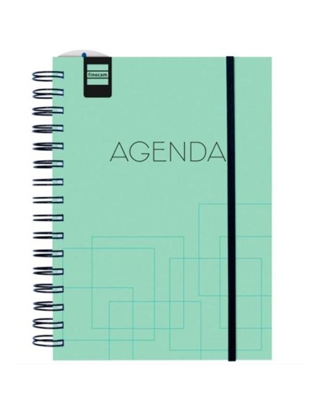 FINOCAM AGENDA INSTITUT PARA ESTUDIANTES ESPIRAL 4º-155X215MM SVV TURQUESA CURSO 2026-2027
